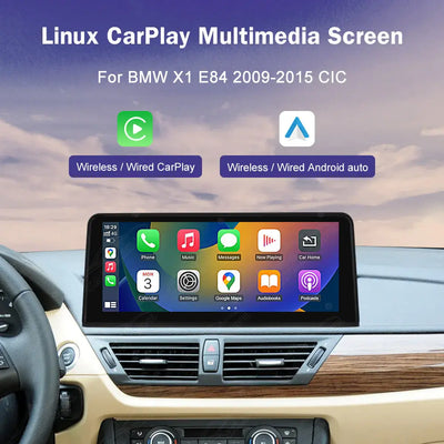 10.25" Linux Screen for BMW X1 E84 F48 2009-2018 Wireless Carplay Android Auto Car Radio
