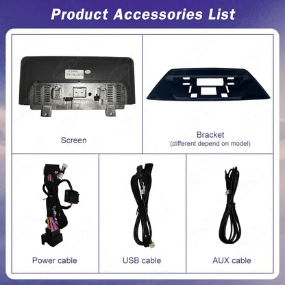 10.25" Linux Screen for BMW X1 E84 F48 2009-2018 Wireless Carplay Android Auto Car Radio