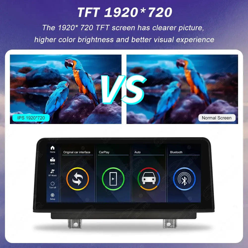 10.25" Linux Screen for BMW X1 E84 F48 2009-2018 Wireless Carplay Android Auto Car Radio