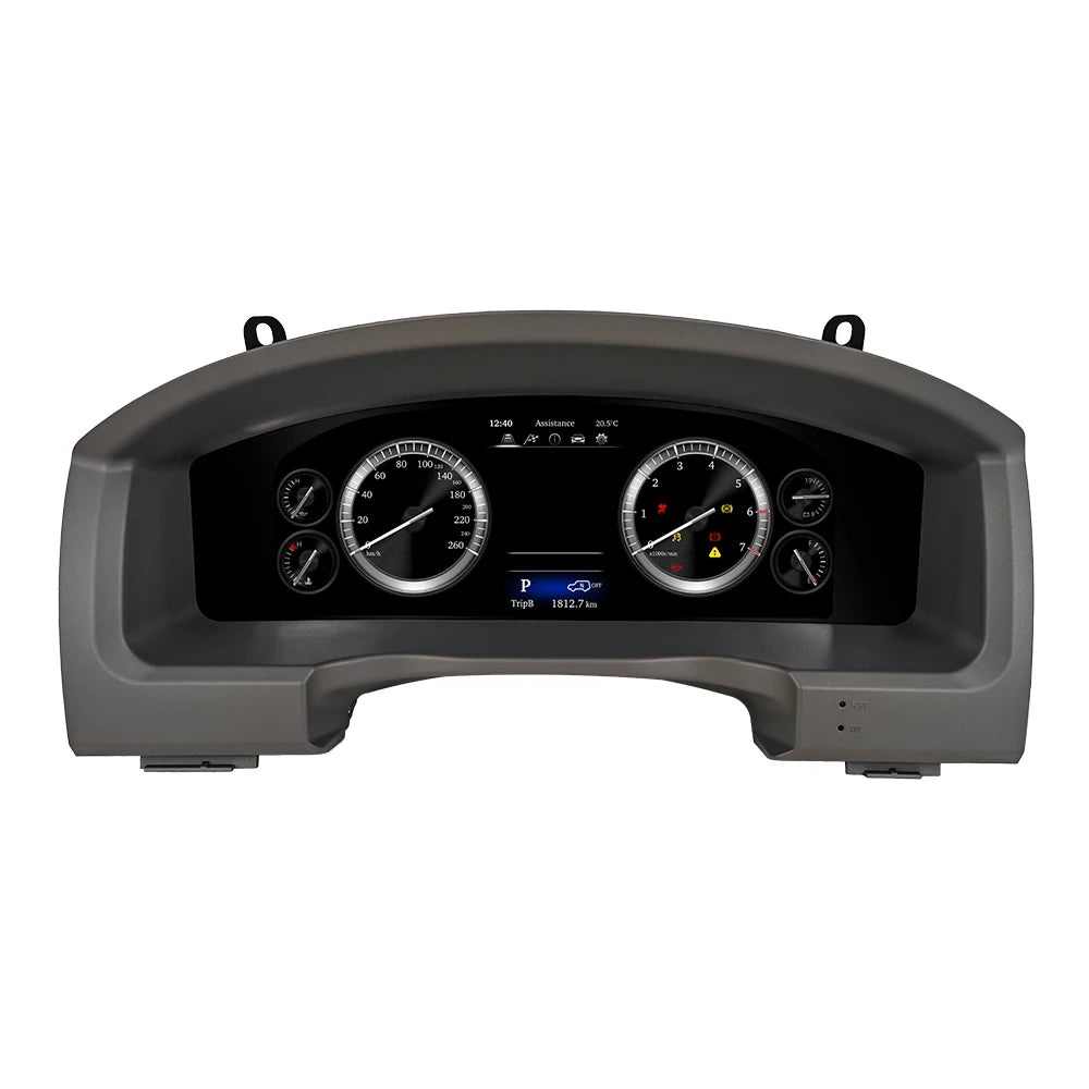 LCD Digital Cluster For Land Cruiser 2008-2022 Linux Digital LCD Dashboard Instrument Gauge Cluster