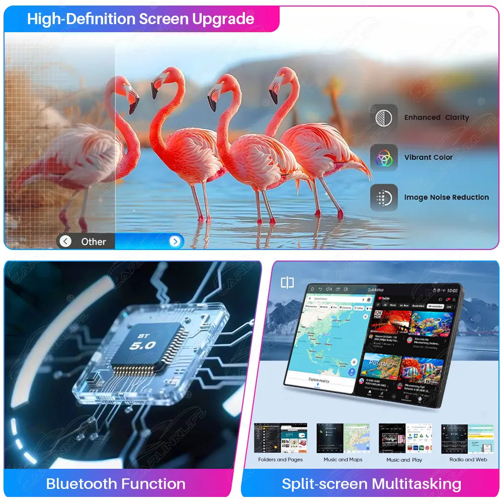 14.6 inch Android Car Radio for Toyota Tundra 2022-2025 Car Stereo CarPlay Multimedia Player