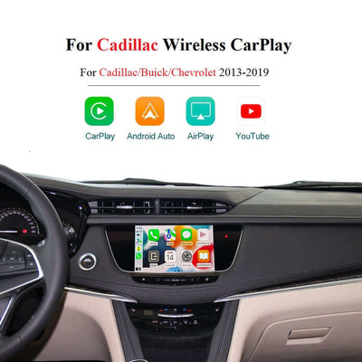 Wireless Apple CarPlay/Android Auto Upgrade Module for Cadillac XT5 XTS ATS SRX CTS 2016-2019 Buick Chevrolet