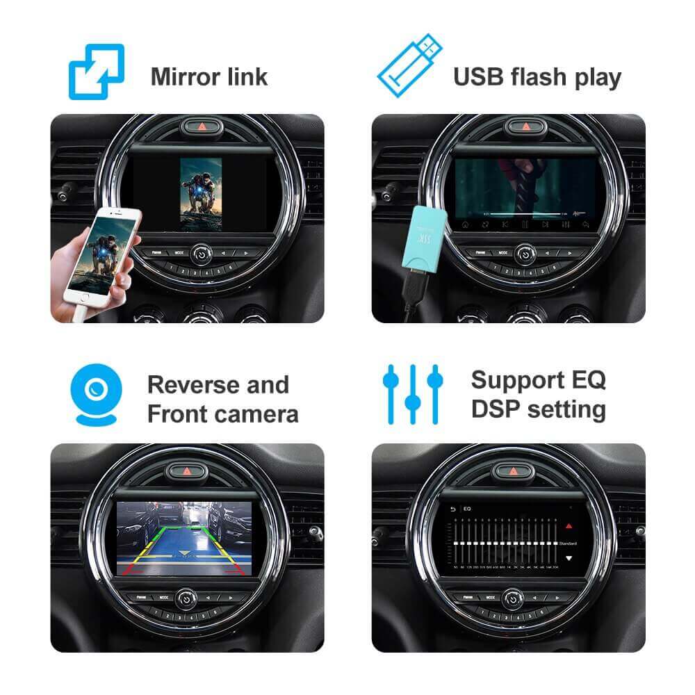 Wireless Carplay/Android Auto Module for MINI Cooper R56 R57 F55 F56 F57 F54 R55 Countryman F60 R60 Paceman R61 Mirror Link