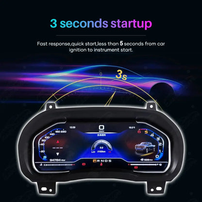 12.3" LCD Digital Cluster For Chevrolet Silverado 2013-2019/GMC-SIERRA 2014-2019 Linux Dashboard Gauge Cluster