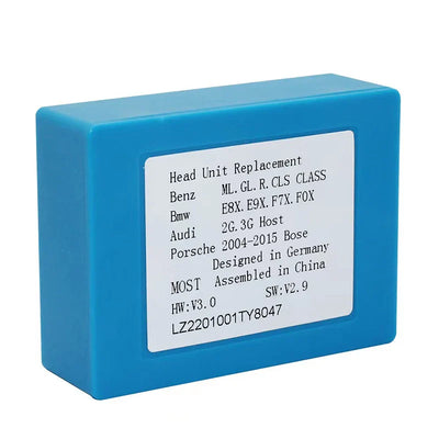 Optical Fiber Decoder Most Box Car Radio Amplifier Adapter Decoder For Mercedes Benz ML GL R E CLS SLK S Class