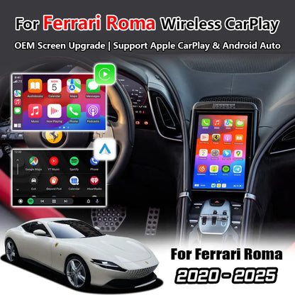 Wireless Apple Carplay & Android Auto for Ferrari Roma (F169) 2020-Present