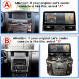 12.3 inch Android Car Radio For Infiniti QX56 QX80 Nissan Amanda Patrol Y62 2010-2020 Car Stereo CarPlay Multimedia Player