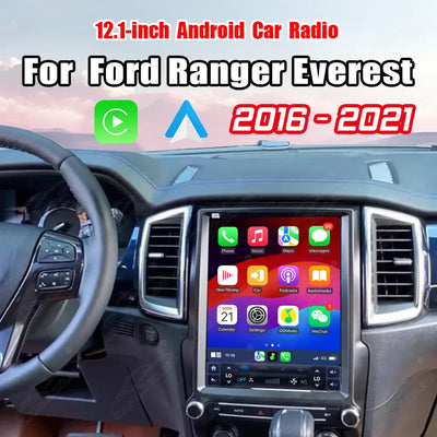 Ford Ranger Everest 2016-2021 12.1" Android Car Stereo Apple CarPlay Android Auto Screen Upgrade