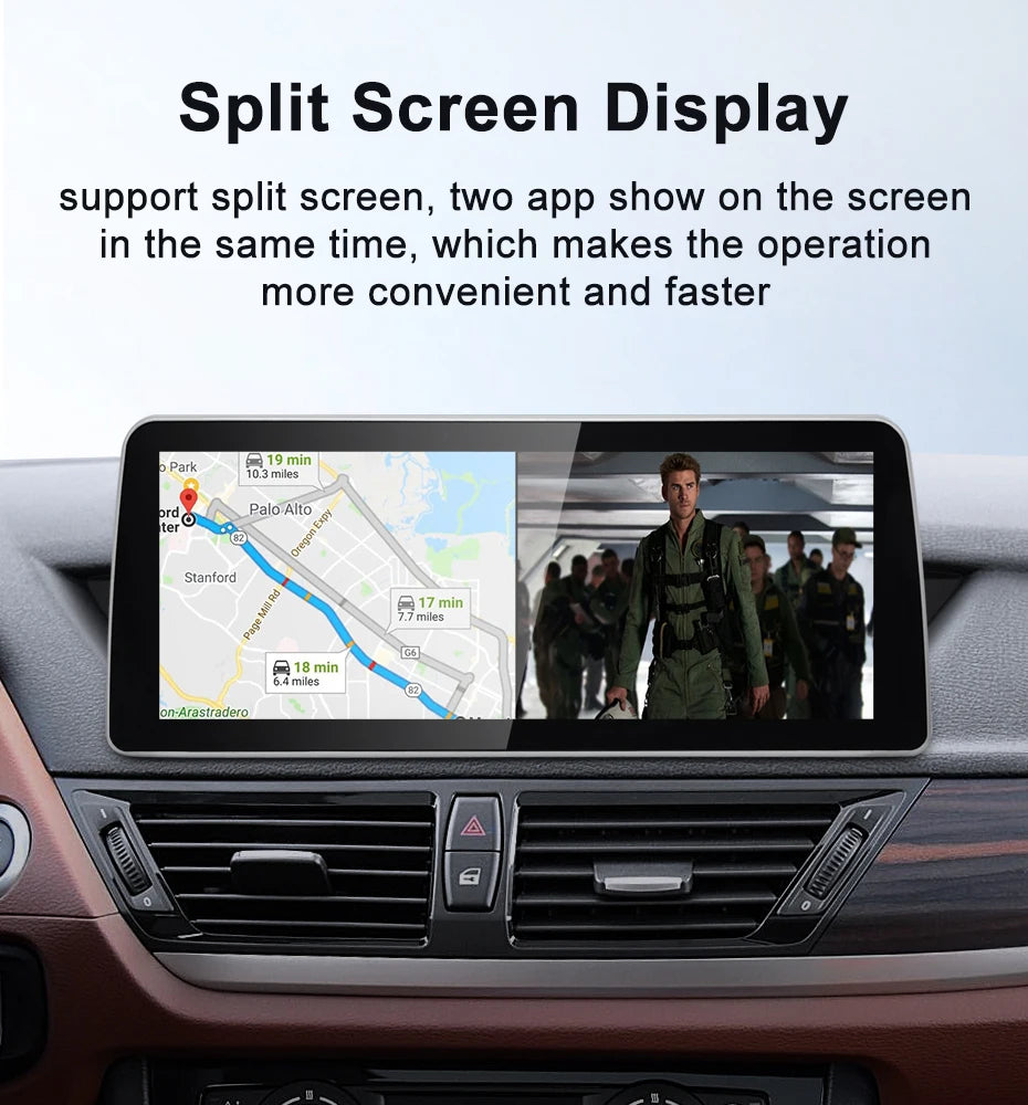 12.3inch BMW X1 E84 Android13 Car Multimedia ID8 Wireless Carplay