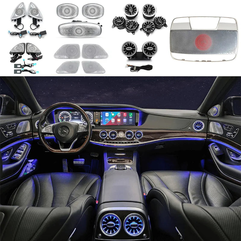 Mercedes Benz S-Class W222 Ambient Light Kit