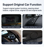 12.3 inch BMW 3&5 Series 2003-2013 Android13 Car Multimedia Player ID8 Wireless CarPlay