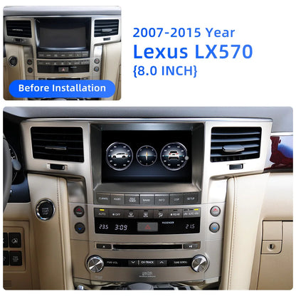 LEXUS LX570 2007-2015 Car Stereo Android Car Radio GPS Navigation