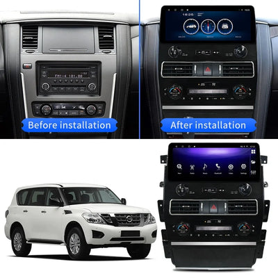 Nissan Patrol Y62 2010-2021 ARMADA Car Stereo Android Car Radio GPS Navigation Multimedia Player Head Unit with CarPlay