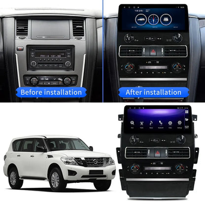 Nissan Patrol Y62 2010-2021 ARMADA Car Stereo Android Car Radio GPS Navigation Multimedia Player Head Unit with CarPlay