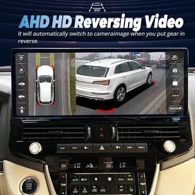 17.1 inch Android Car Radio For Toyota Land Cruiser 200 LC200 LC300 2007-2021 Car Stereo CarPlay Multimedia Player