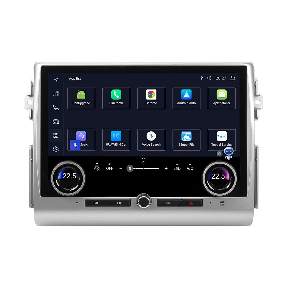 13 inch Android Car Radio for Toyota Land Cruiser FJ 2007-2024 Climate Control Panel Multimedia Player Stereo Replacement