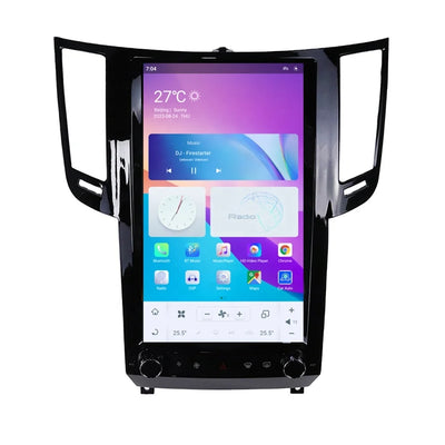 INFINITI QX70 FX35 FX37 FX50 2009-2016 Tesla-Style Touch Screen Car Radio GPS Navigation Player with CarPlay