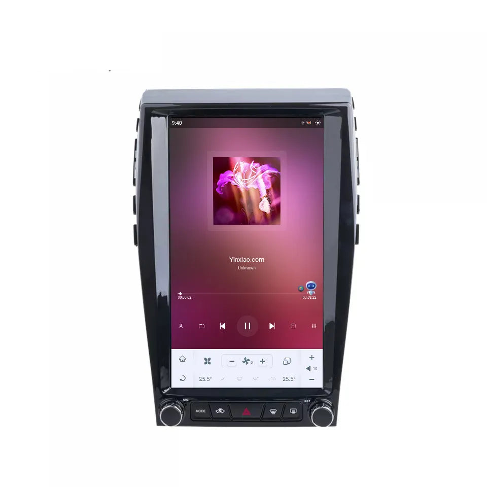 13.6 inch Android Car Radio for Ford Edge 2015-2019 Stereo Replacement Tesla-Style Screen Built-in Carplay/Android Auto