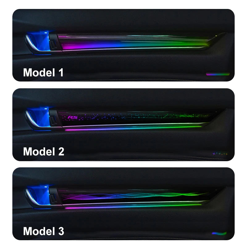 Honda Accord 2018-2022 Multicolor RGB Ambient Lighting