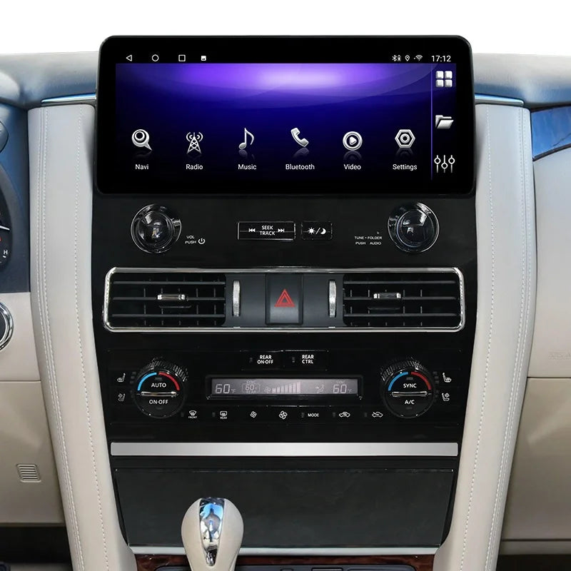 Nissan Patrol Y62 2010-2021 ARMADA Car Stereo Android Car Radio GPS Navigation Multimedia Player Head Unit with CarPlay
