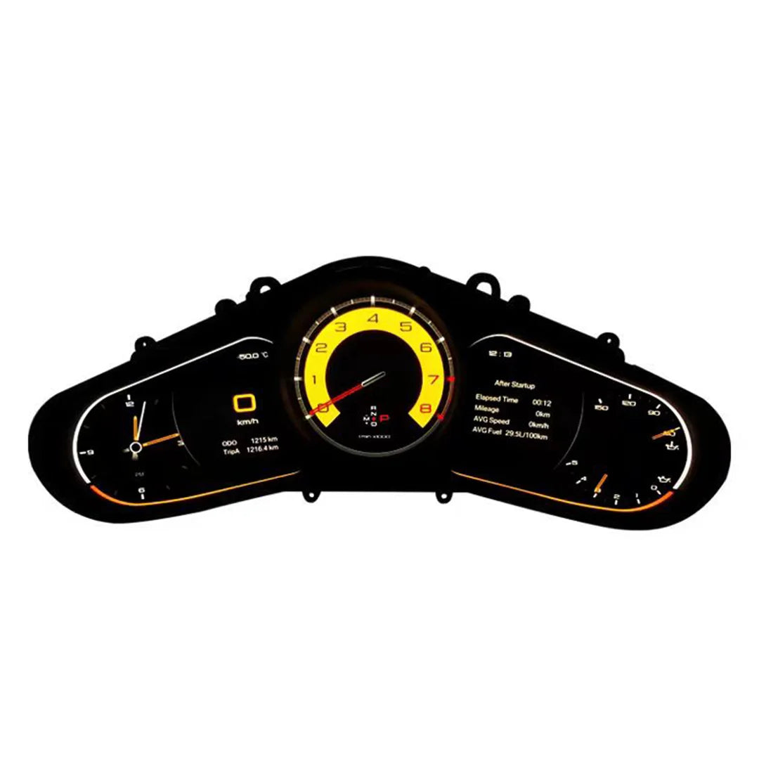 LCD Digital Cluster For Porsche Cayenne Panamera 2010-2017 Linux Digital LCD Dashboard Instrument Gauge Cluster