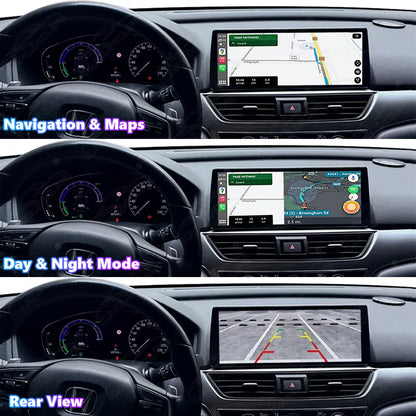 12.3" Linux Touch Screen For Honda Accord 10th 2018-2022 Wireless Carplay Android Auto Car Radio