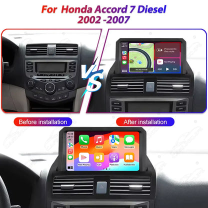 9 inch Android Car Radio For Honda Accord 2002-2007 Car Stereo CarPlay Multimedia Player