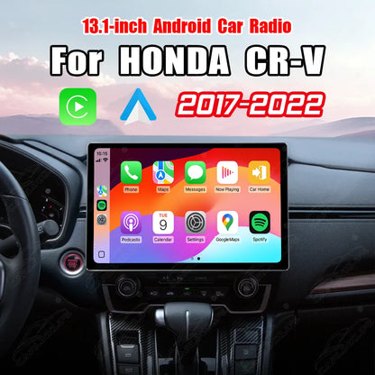 Honda CR-V (2017-2022) 13.1" Android Car Stereo Apple CarPlay Android Auto Screen Upgrade