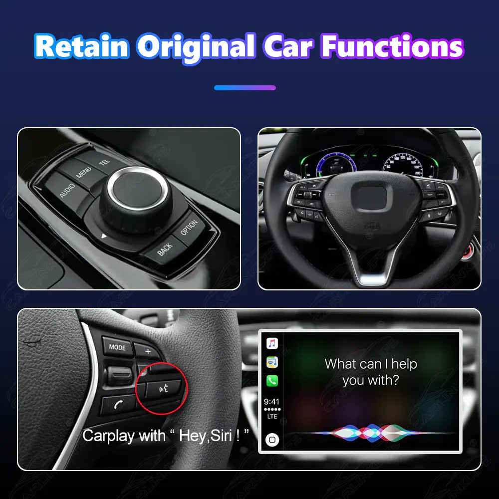 12.3" Linux Touch Screen For Honda Accord 10th 2018-2022 Wireless Carplay Android Auto Car Radio