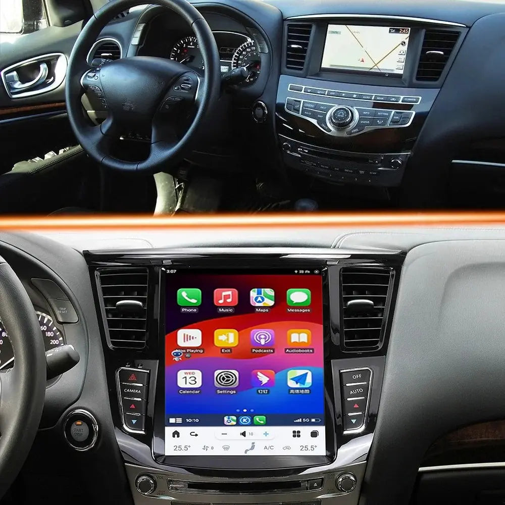 INFINITI QX60 JX  2011-2020 TESLA-STYLE SCREEN 12.1" Android 11