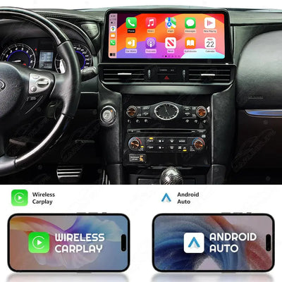 Infiniti FX35 FX37 FX50 QX70 (2009–2017) 12.3" Android Car Screen Upgrade with Wireless CarPlay & Android Auto
