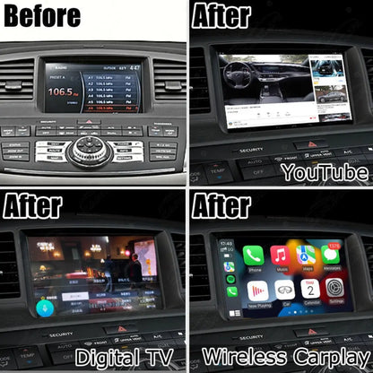 Android Multimedia Interface for Infiniti M35 M45 Nissan Fuga 2005-2010 Advanced Version with YouTube, Google Play