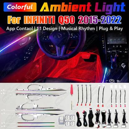 Infiniti Q50 2015-2022 Ambient Light Kits