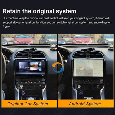 Jaguar XE (X760) & F-PACE (X761) 2016–2019 11.4" Android Car Stereo Upgrade | Wireless Apple CarPlay & Android Auto