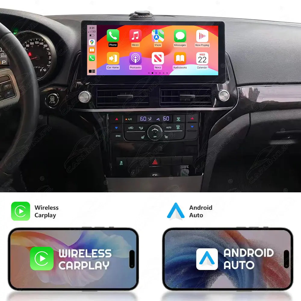 12.3" Android Car Radio for Jeep Grand Cherokee 2011-2020 Car Stereo CarPlay Multimedia Player