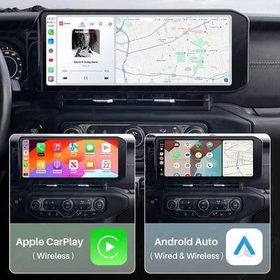 Jeep Wrangler JL (2018-2023) 15" Android Car Screen Upgrade with Wireless CarPlay & Android Auto | OEM Style Car Stereo