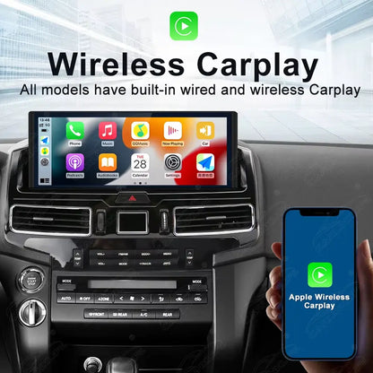 12.3 inch Android Car Radio for Toyota Land Cruiser 200 LC200 2007-2021 Car Stereo CarPlay Multimedia Player
