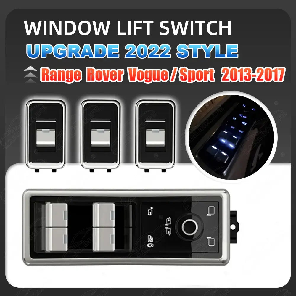 Car Window Lift Switch for Ranger Rover Vogue Sport L405 L494 2013-2017