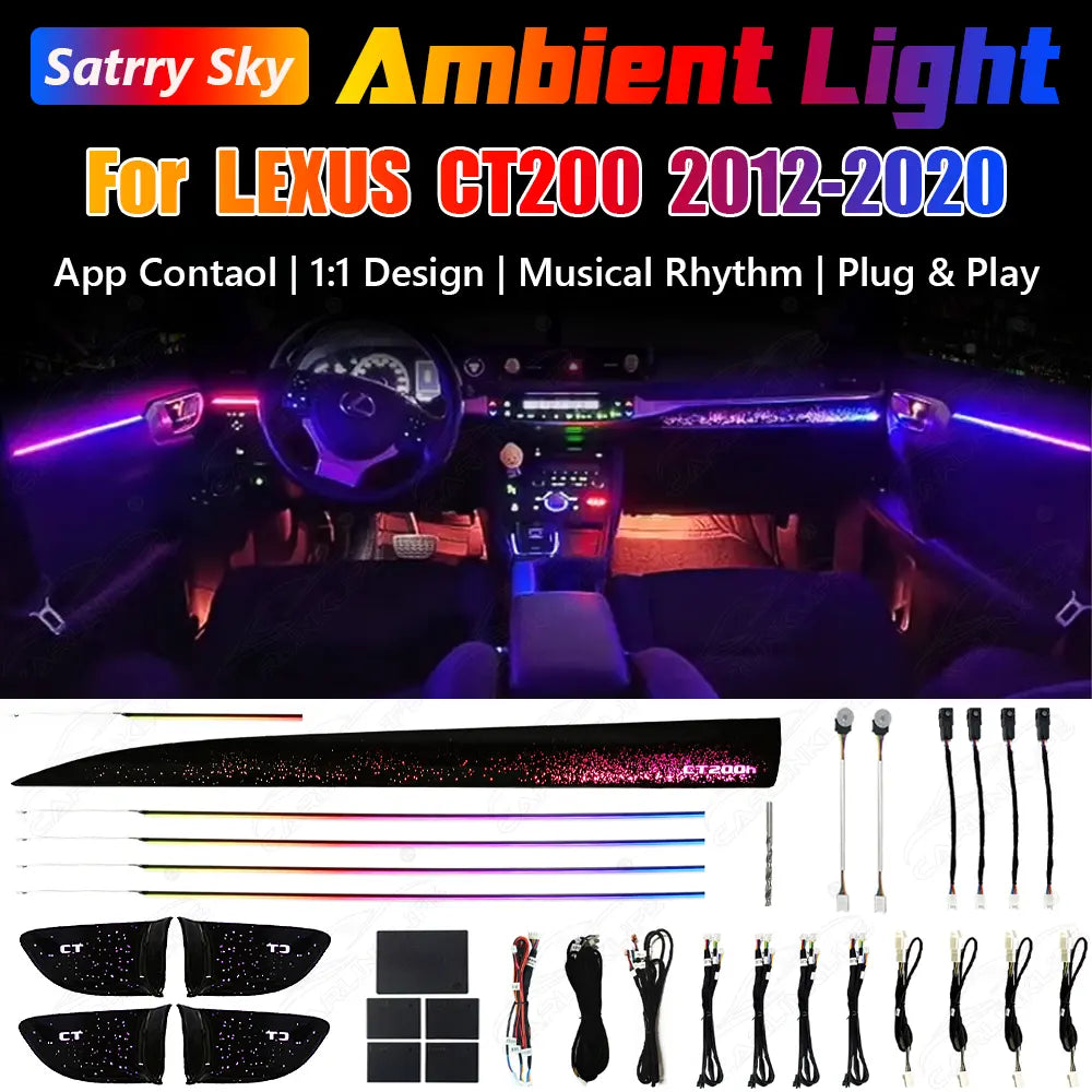 Lexus CT200 2012-2020 Ambient Light Kits