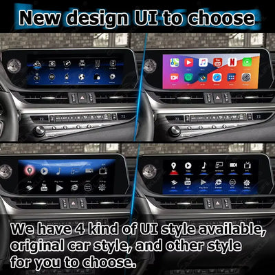 Android Multimedia Interface Box for Lexus ES300H ES350 ES250 2017-2022 with Youtube, Google Play