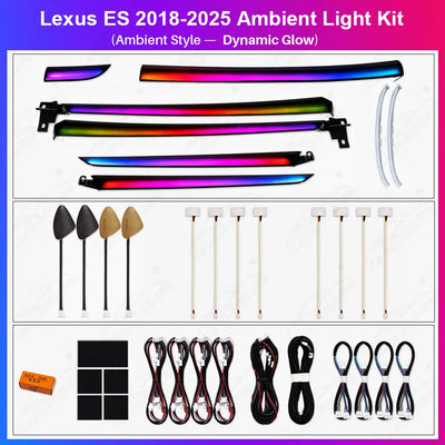 Lexus ES 2018-2025 Ambient Light Kit