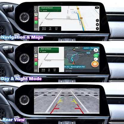 12.3 Inch Linux Touch Screen For Lexus ES 2022-2023 Wireless Carplay Android Auto Car Radio