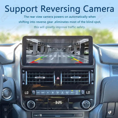 Android 13.0 Multimedia Interface for Lexus GX460 2022-2023 with Youtube, Google Play
