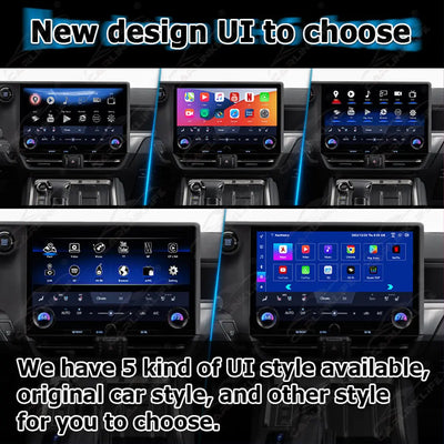 Android 13.0 Multimedia Interface for Lexus GX550 with Youtube, Google Play