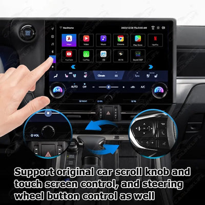 Android 13.0 Multimedia Interface for Lexus GX550 with Youtube, Google Play