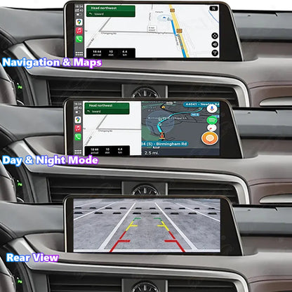 12.3 Inch Linux Touch Screen For Lexus RX 2015-2019 Wireless Carplay Android Auto Car Radio