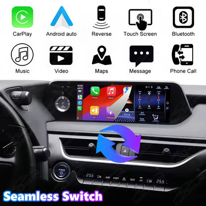 12.3 Inch Linux Touch Screen For Lexus UX 2019-2021 Wireless Carplay Android Auto Car Radio