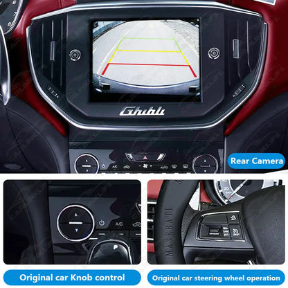Wireless Apple CarPlay Android Auto Interface for Maserati Quattroporte Ghibli 2014-2018