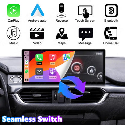 Mazda 6 (2014–2021) 10.25" Linux Wireless CarPlay & Android Auto Screen Upgrade