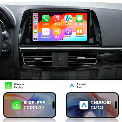 Mazda CX-5 (2012–2015) 9" Android Car Stereo Upgrade | Wireless Apple CarPlay & Android Auto